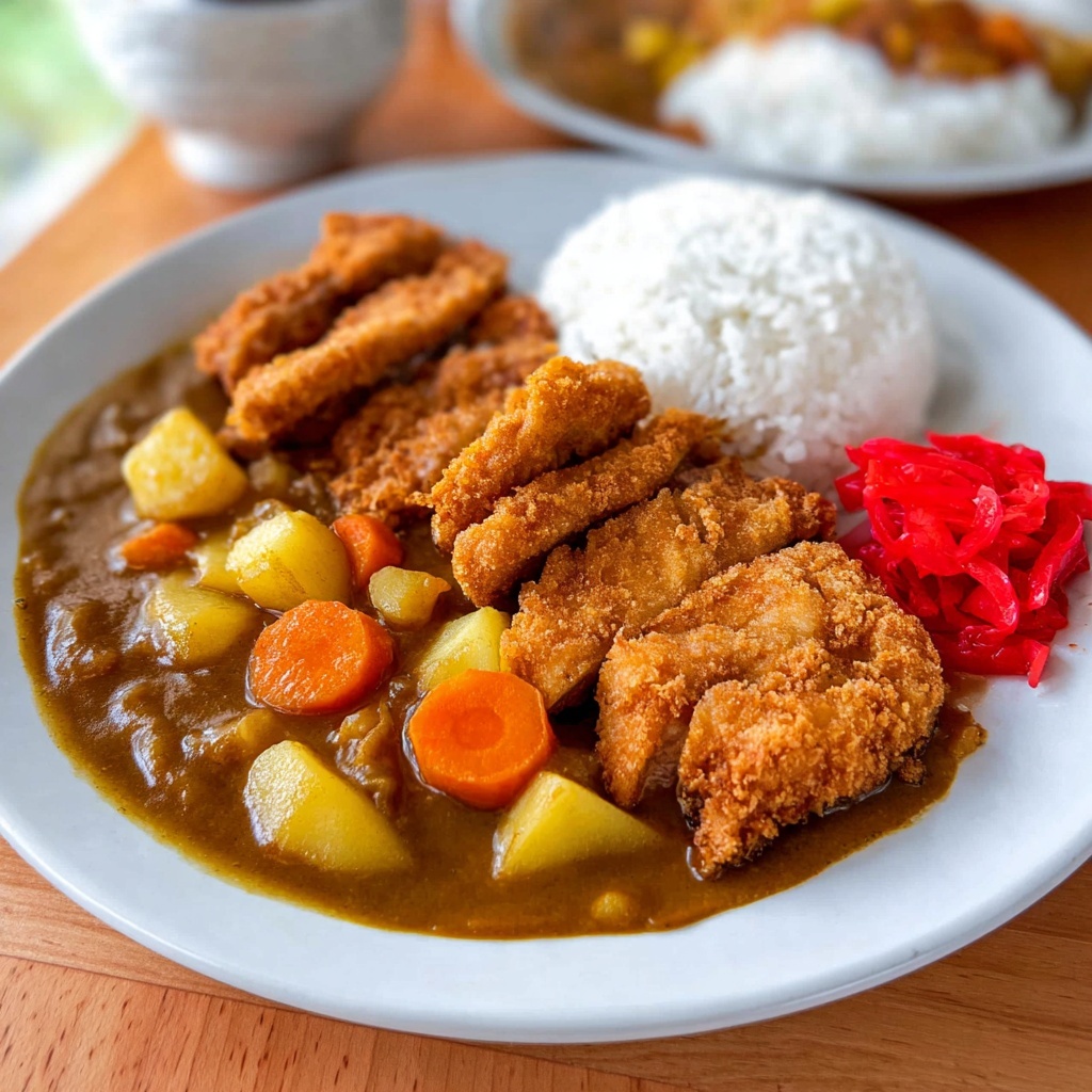 Katsu Curry (Japanese Curry with Chicken Cutlet) Recipe - Recipe Image