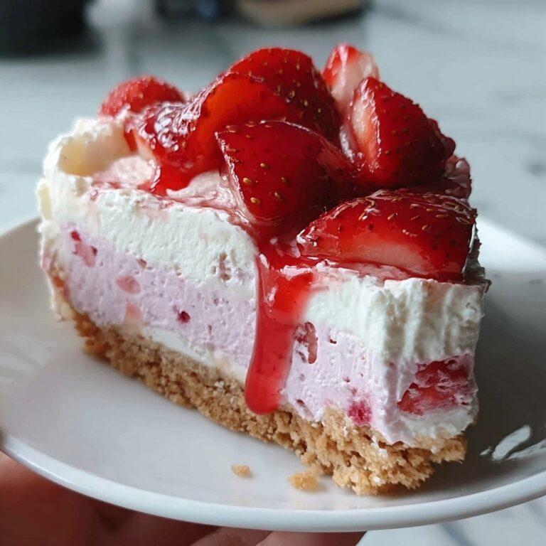 Tropical Strawberry Split Cake Recipe