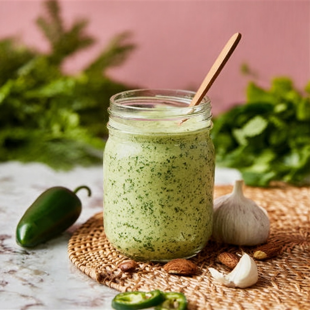 Cilantro Jalapeño Dip Recipe - Recipe Image