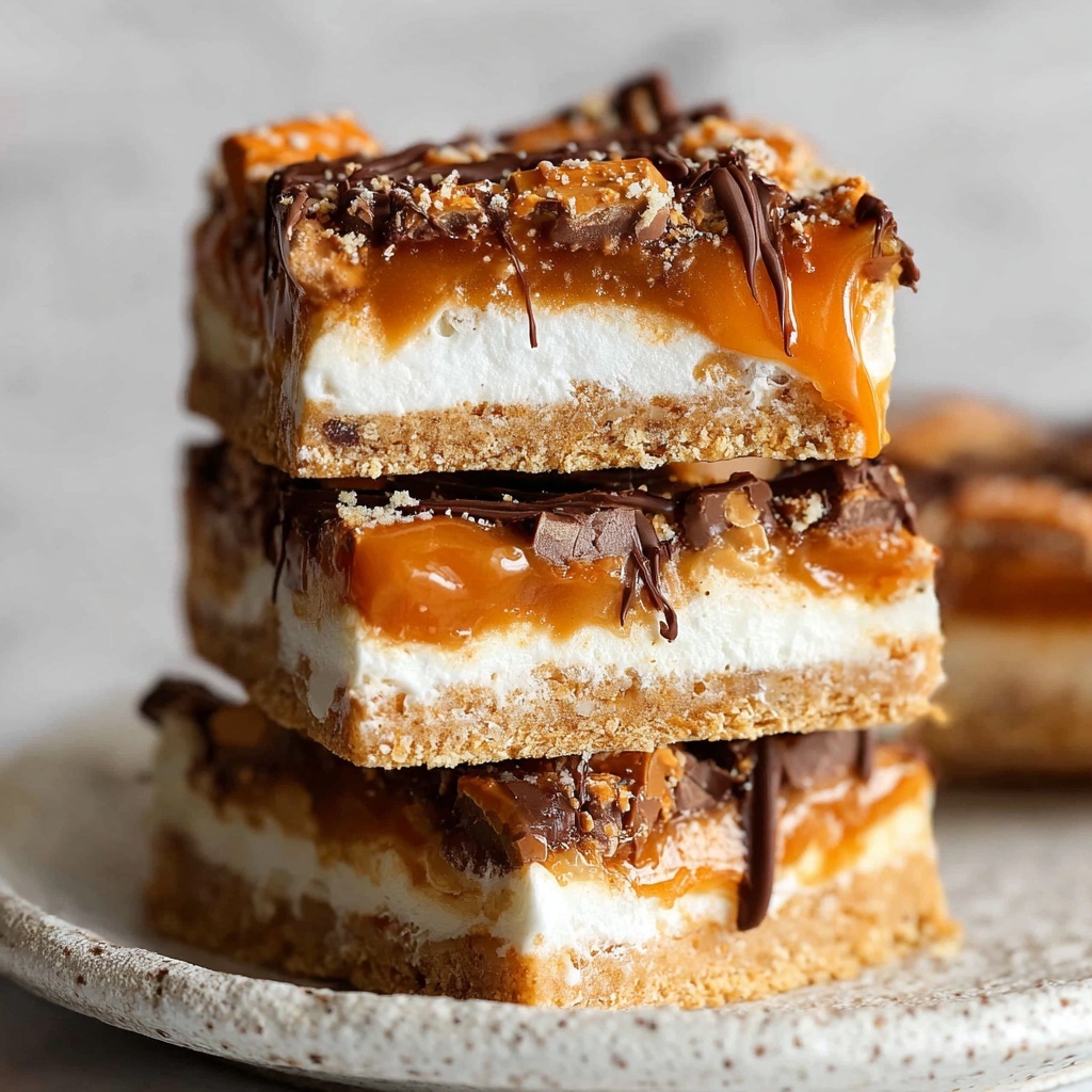 Butterfinger Caramel Bars Recipe - Recipe Image