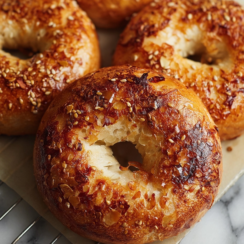 French Toast Bagel with Maple Cream Cheese Recipe - Recipe Image