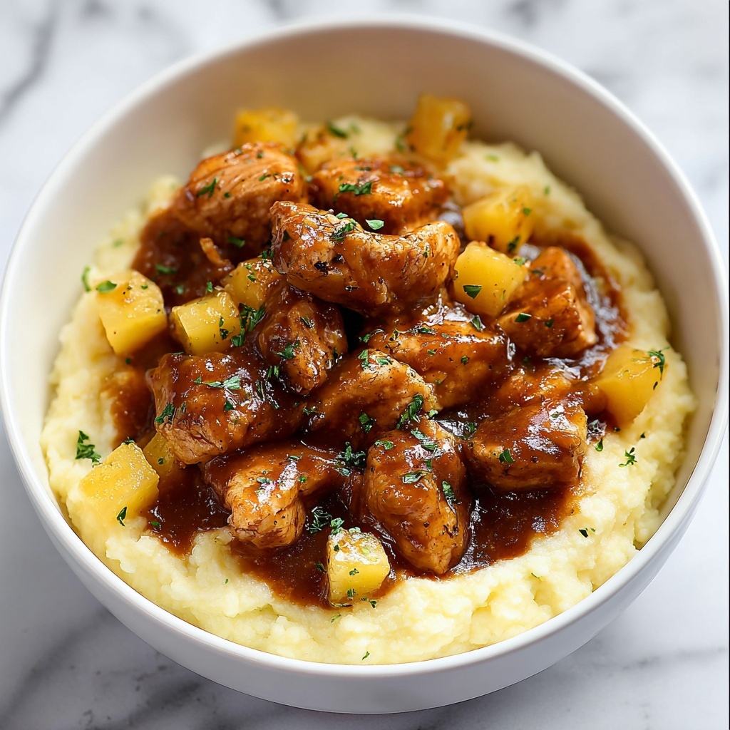 Chicken Mashed Potato Bowls with Cheddar, Corn, and Green Onions Recipe - Recipe Image