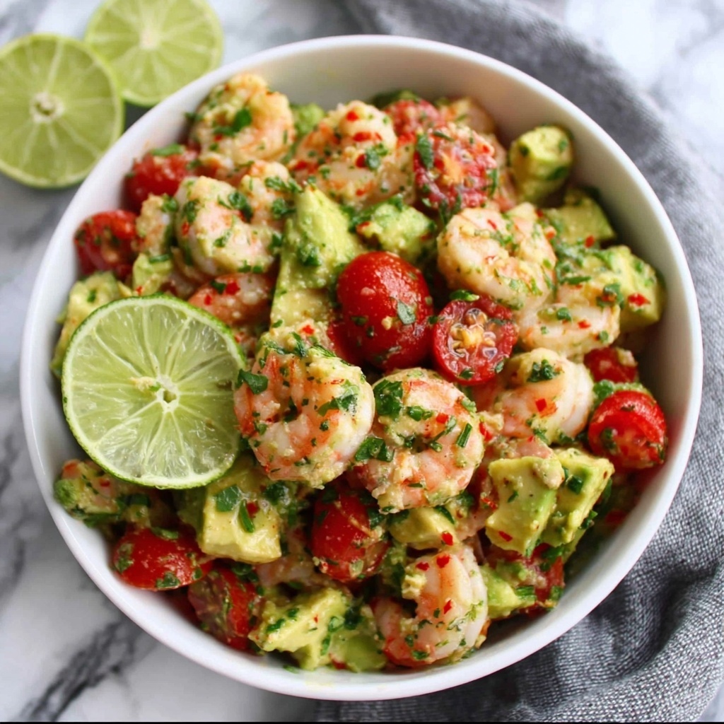 Zesty Lime Shrimp and Avocado Salad Recipe - Recipe Image