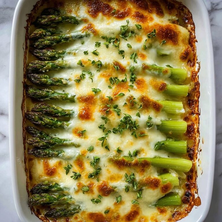 Cheesy Asparagus Casserole Recipe