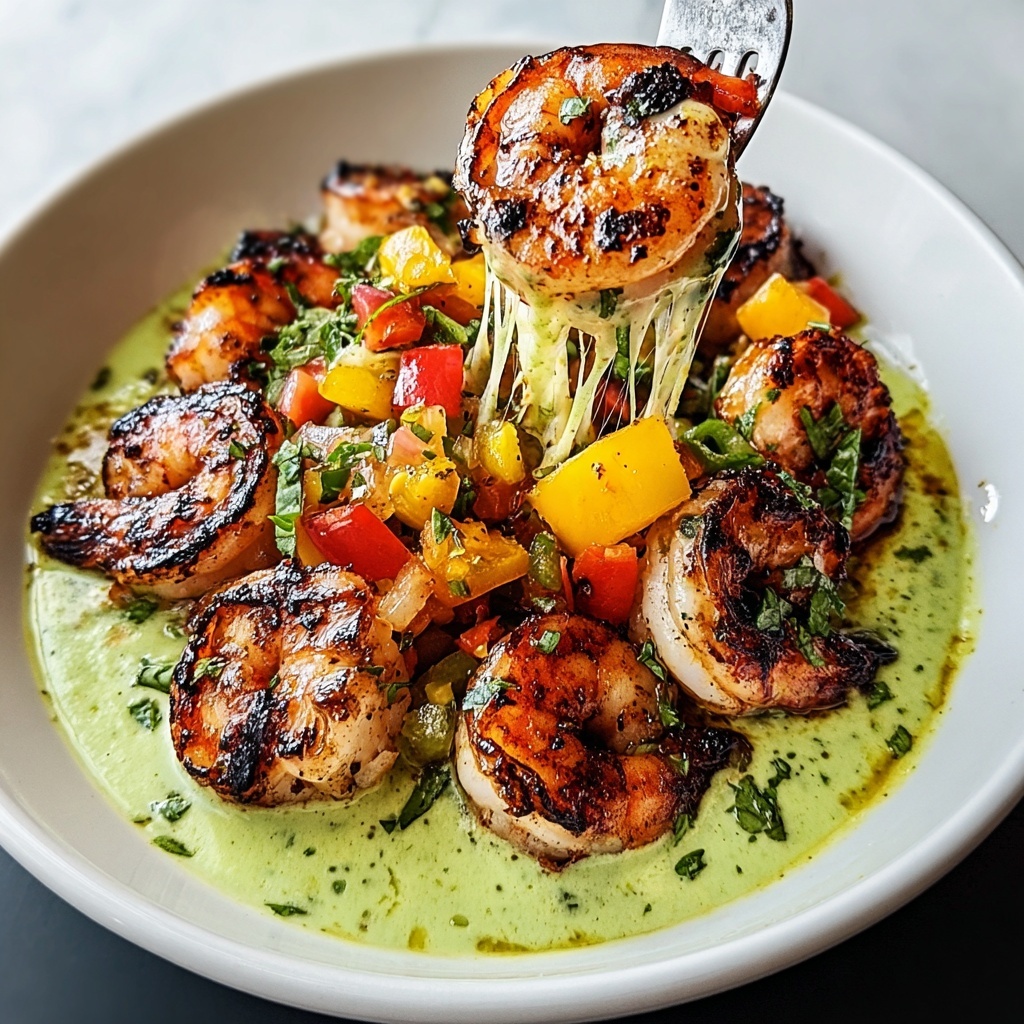 Grilled Shrimp & Avocado Salad Recipe - Recipe Image