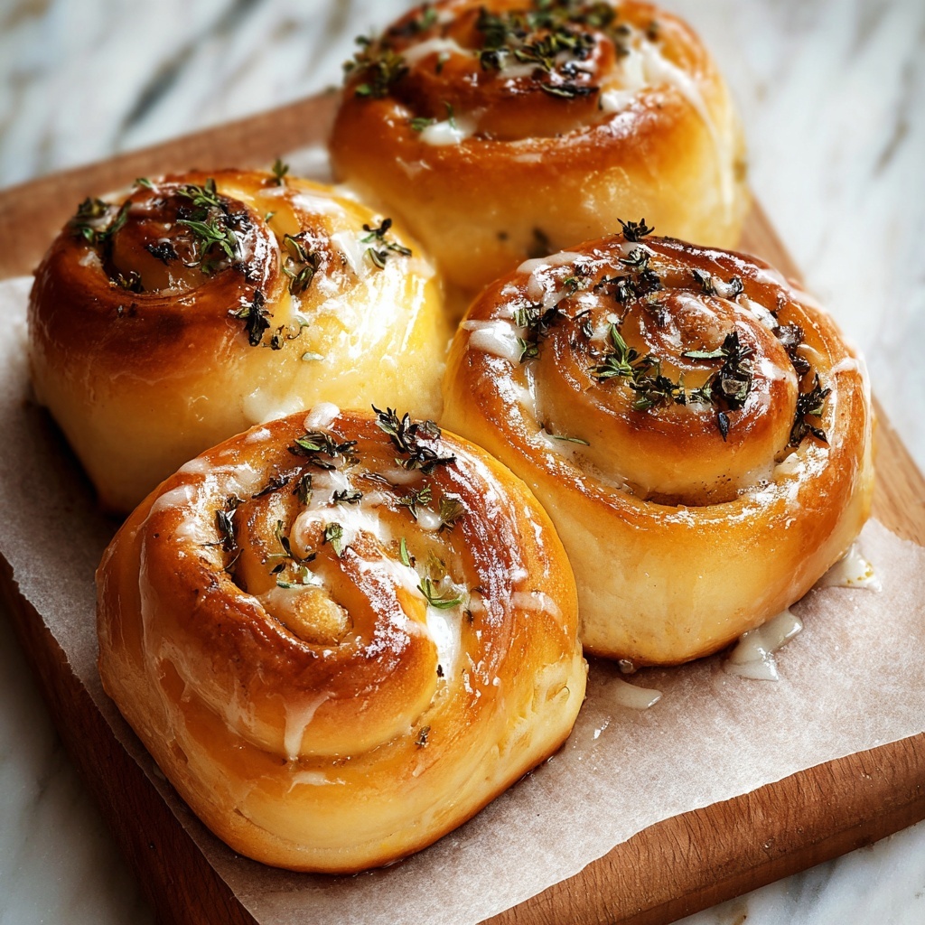 Salted Sage Honey Butter Brioche Rolls Recipe - Recipe Image