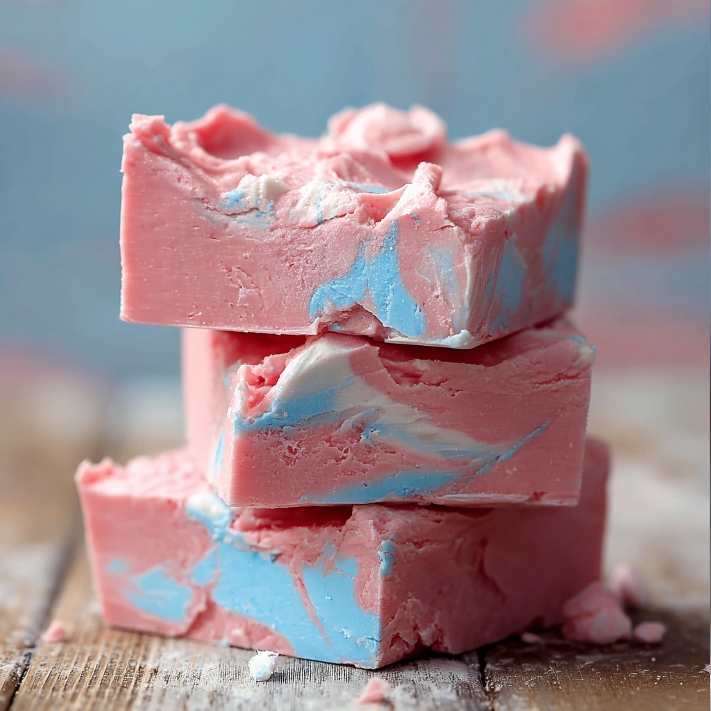 Cotton Candy Fudge Recipe - Recipe Image