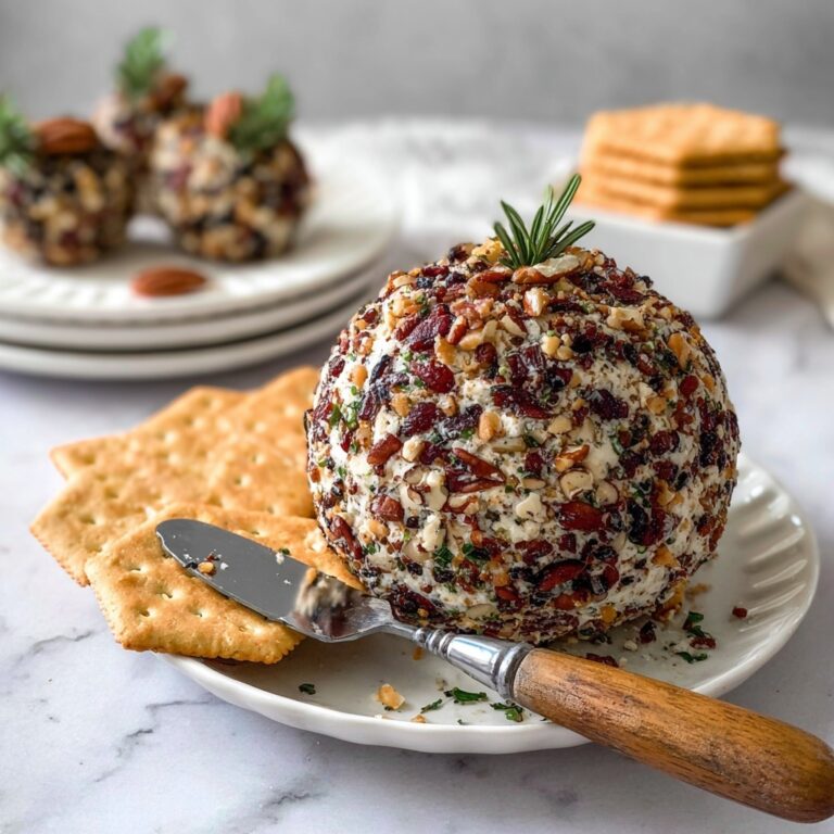 Cranberry Pecan Goat Cheese Ball Recipe