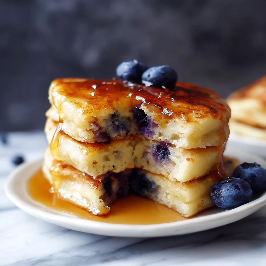 The Best Blueberry Pancakes - Recipe Image