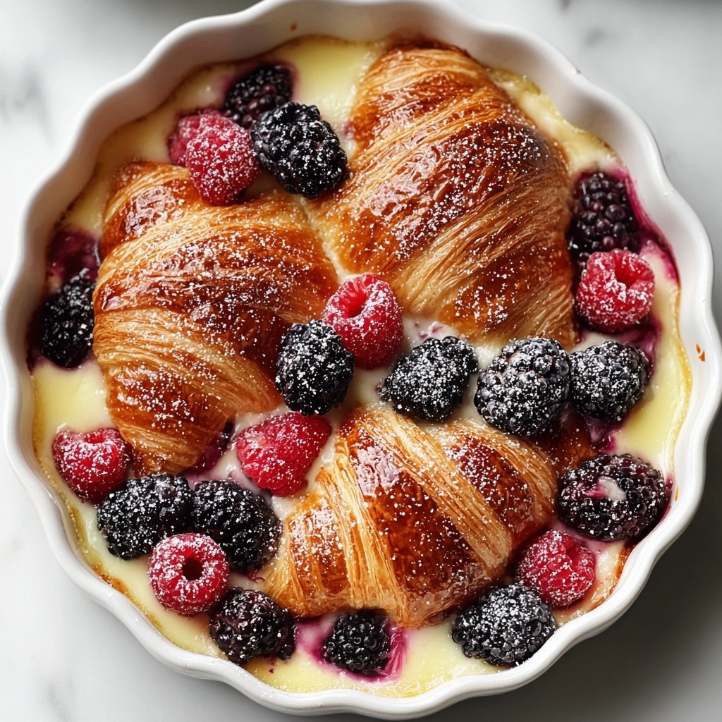 Berry Croissant Breakfast Bake Recipe - Recipe Image
