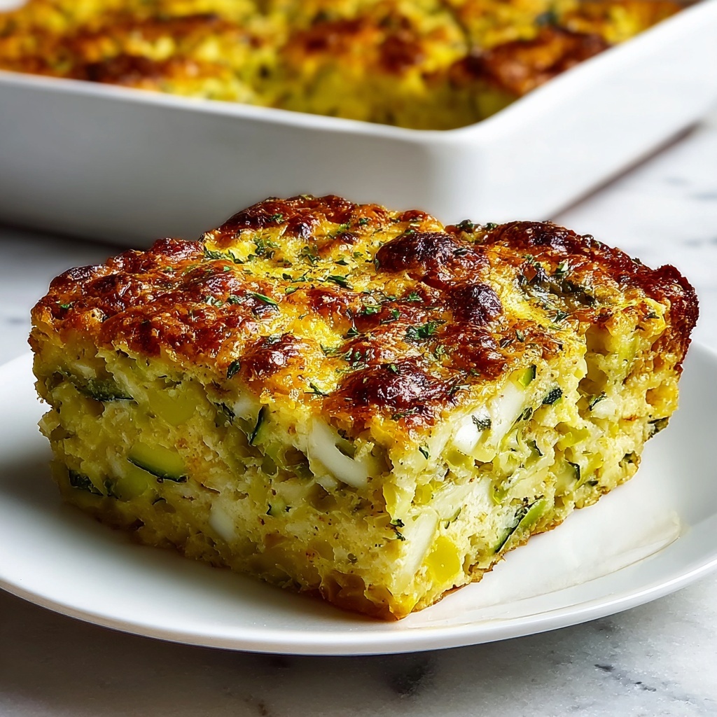 Simple Zucchini Dill Casserole Recipe - Recipe Image