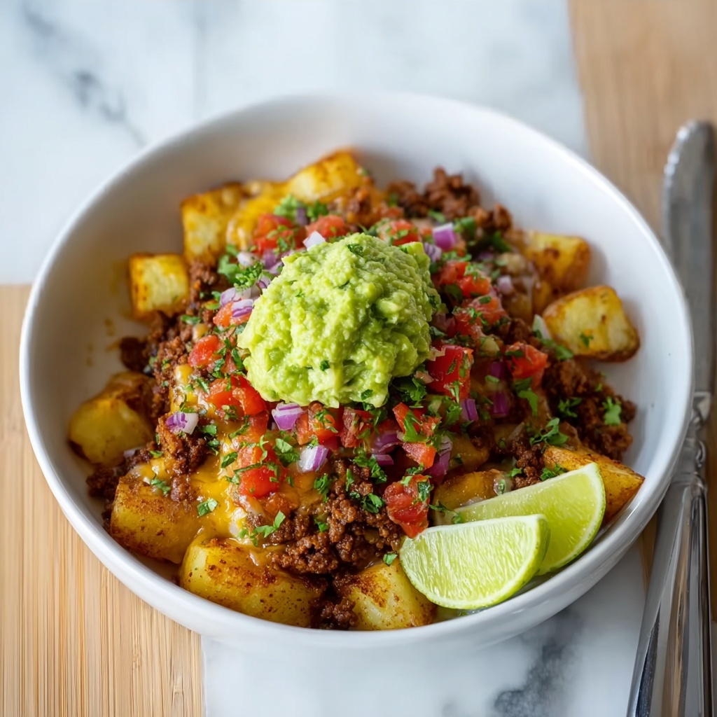 Loaded Potato Taco Bowl Recipe - Recipe Image