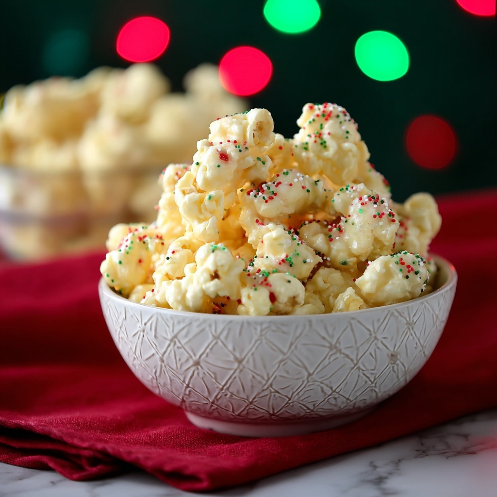 Candied Puff Corn (Christmas Crack) Recipe - Recipe Image
