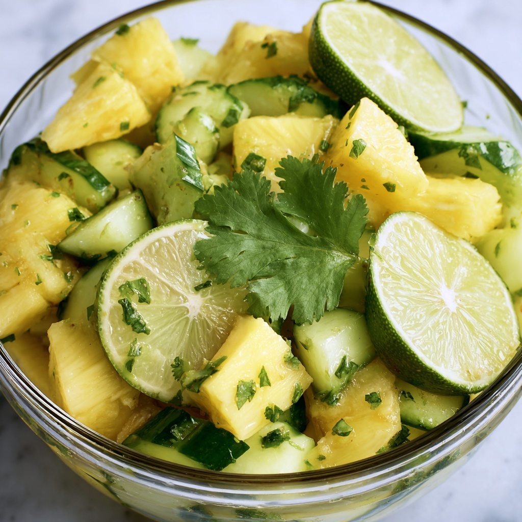 Pineapple Cucumber Salad Recipe - Recipe Image
