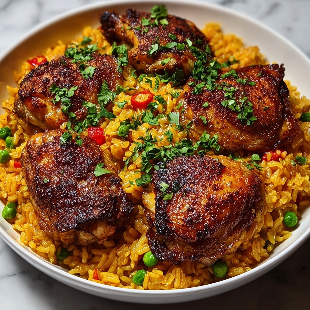 One-Pot Chicken and Rice Recipe - Recipe Image