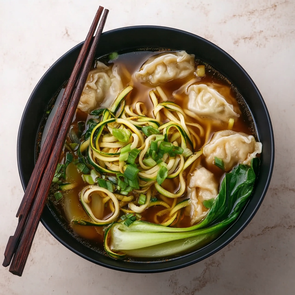 Gyoza Soup Recipe - Recipe Image