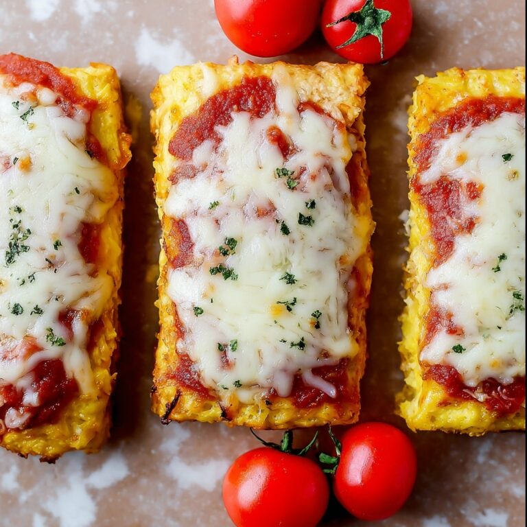 Mini Chicken Parmesan Meatloaves Recipe