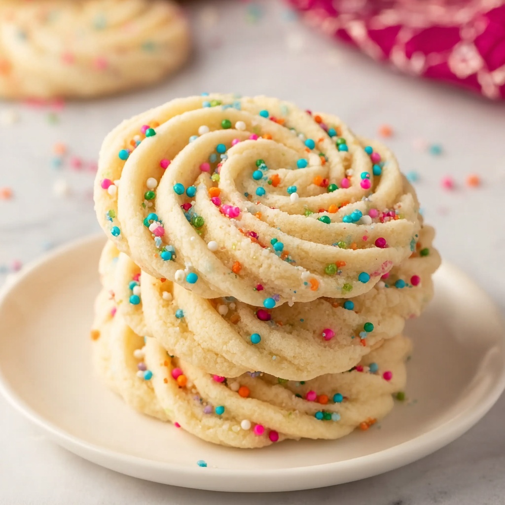 Soft Butter Cookies Recipe - Recipe Image