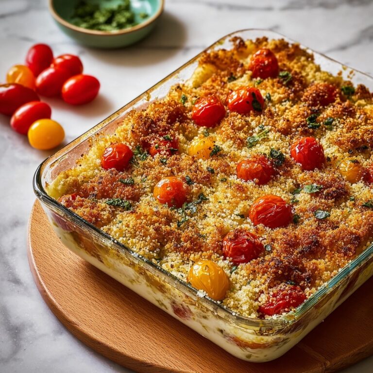 White Bean and Pesto Bake Recipe