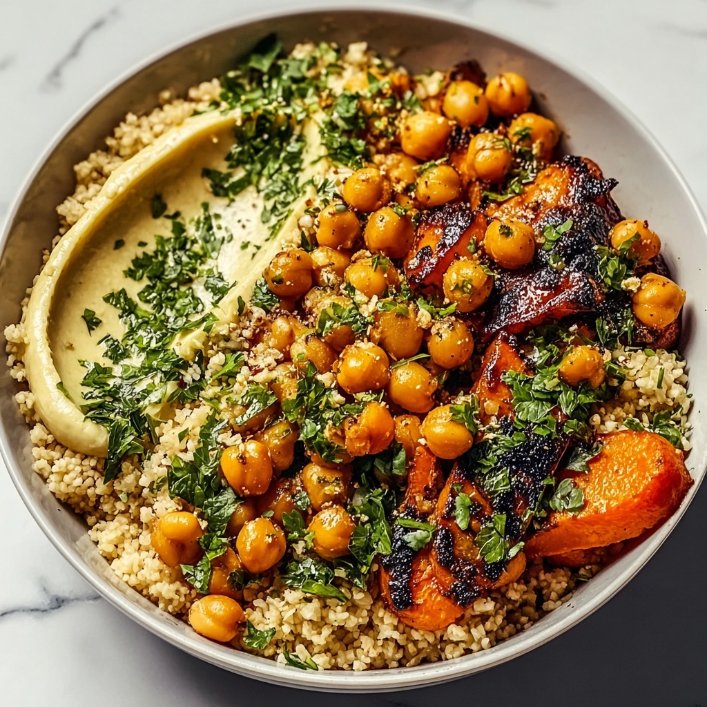 Savory One-Pan Roasted Carrot and Chickpea Bowl for Busy Nights Recipe - Recipe Image