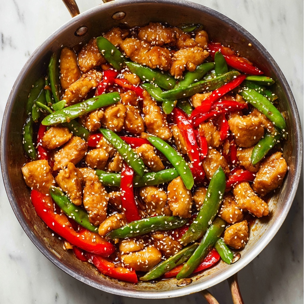 Honey Garlic Chicken Stir Fry Recipe - Recipe Image
