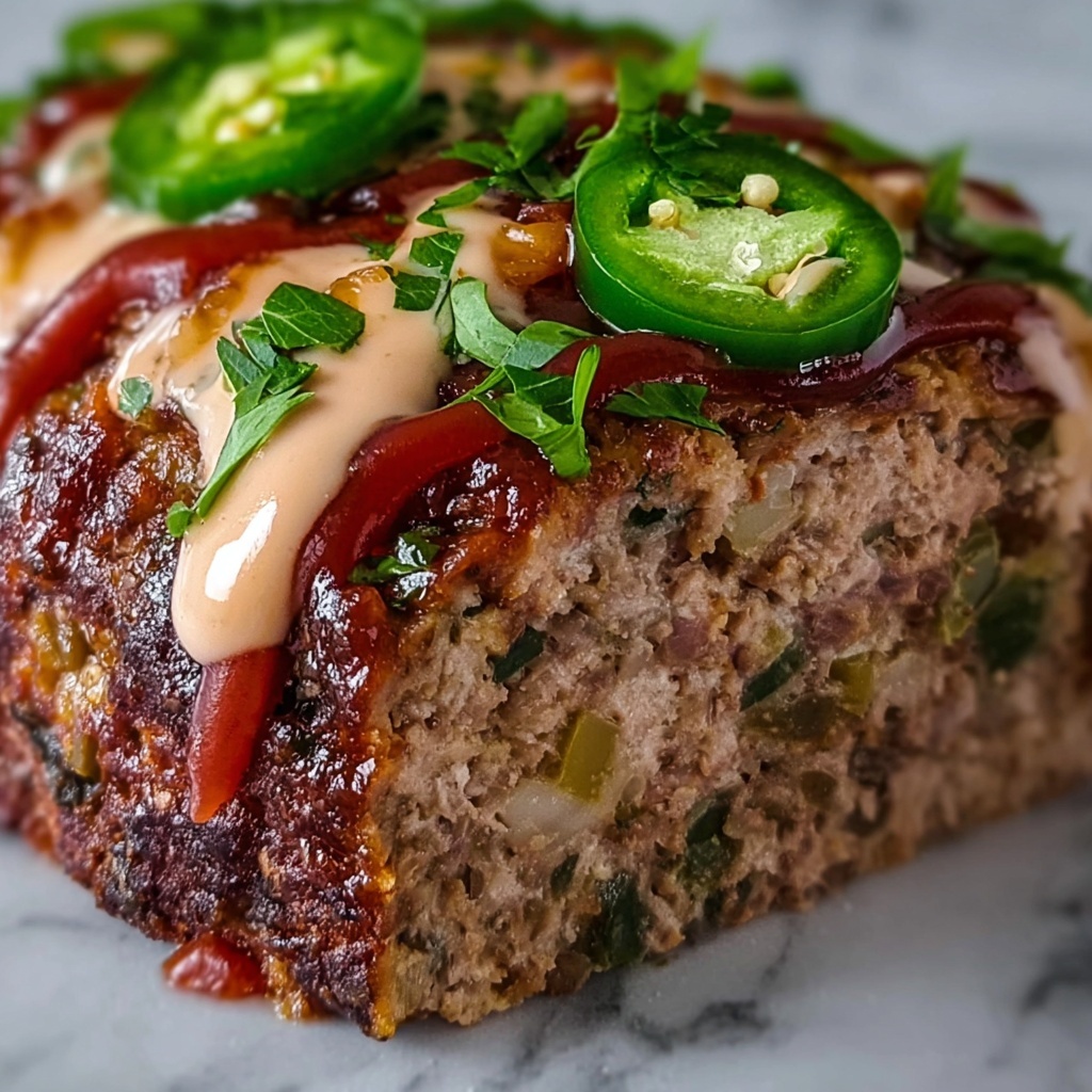 Zesty Spicy Jalapeño Popper Meatloaf – Comfort Food Reinvented Recipe - Recipe Image
