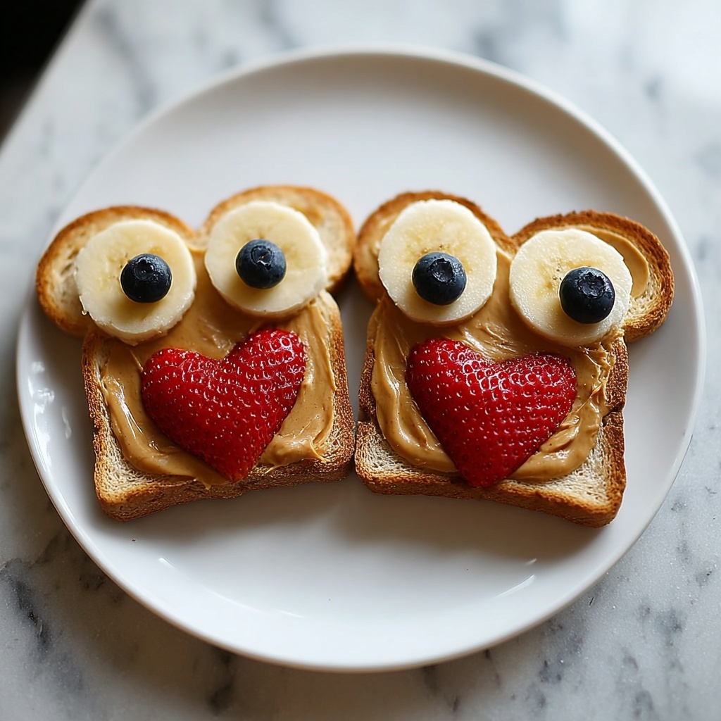 Fruity Teddy Bear Toasts Recipe - Recipe Image