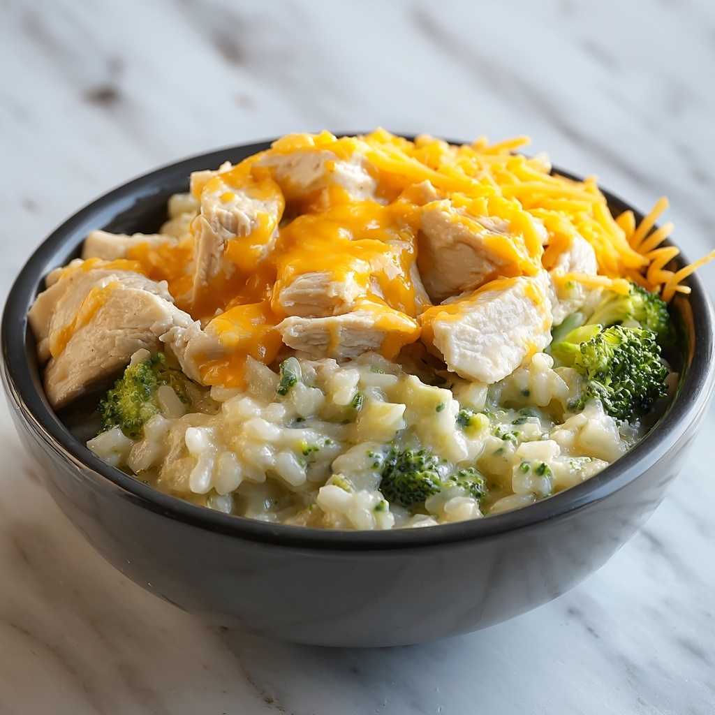Crockpot Cheesy Chicken Broccoli Rice Recipe - Recipe Image
