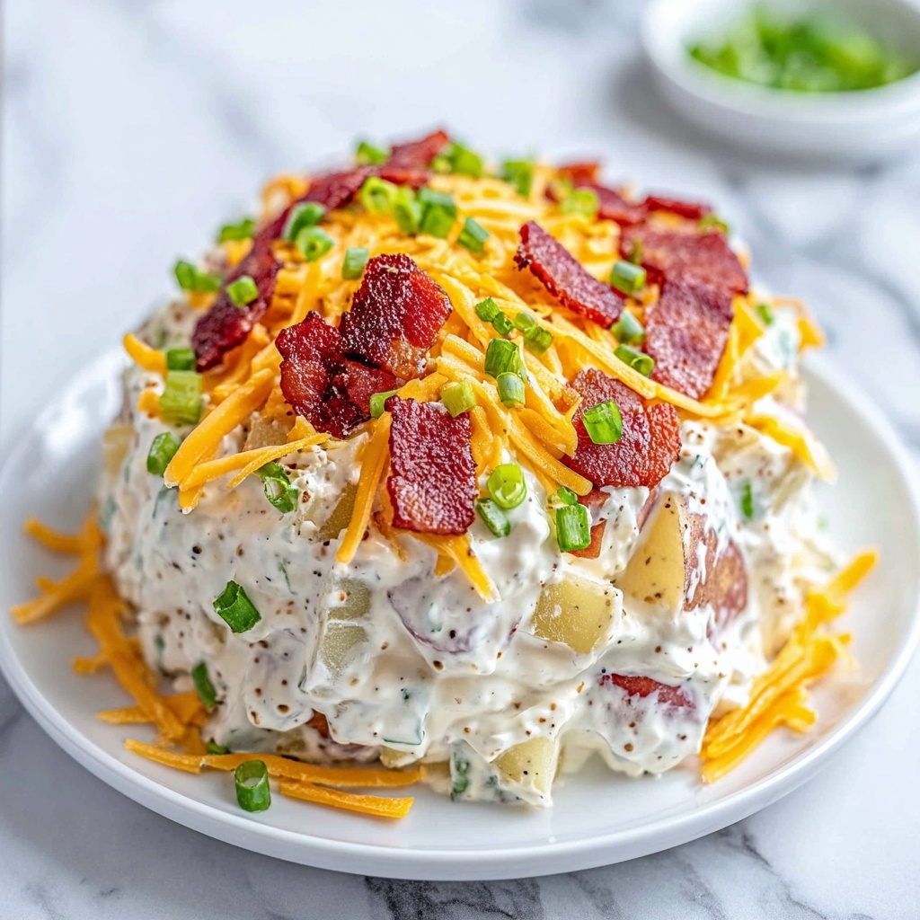Loaded Baked Potato Salad Recipe - Recipe Image