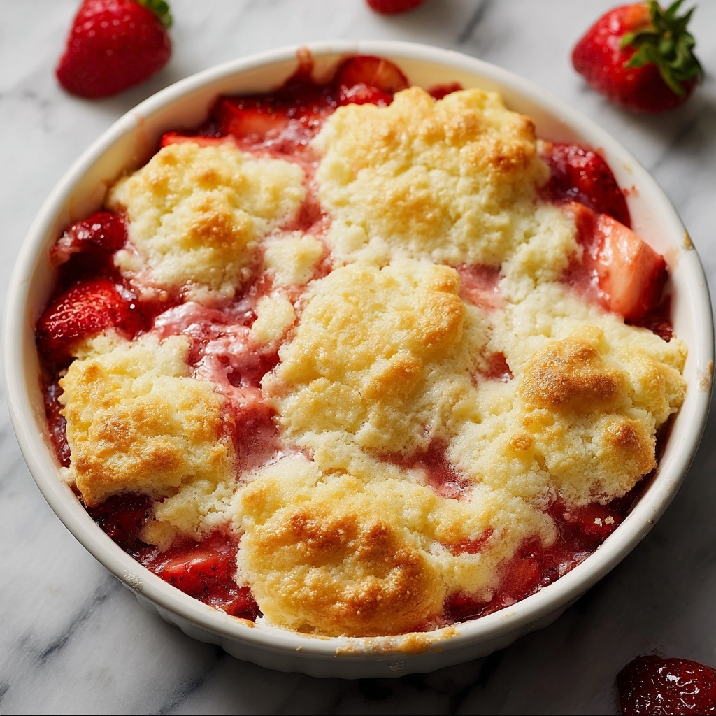 Strawberry Cheesecake Dump Cake Recipe - Recipe Image