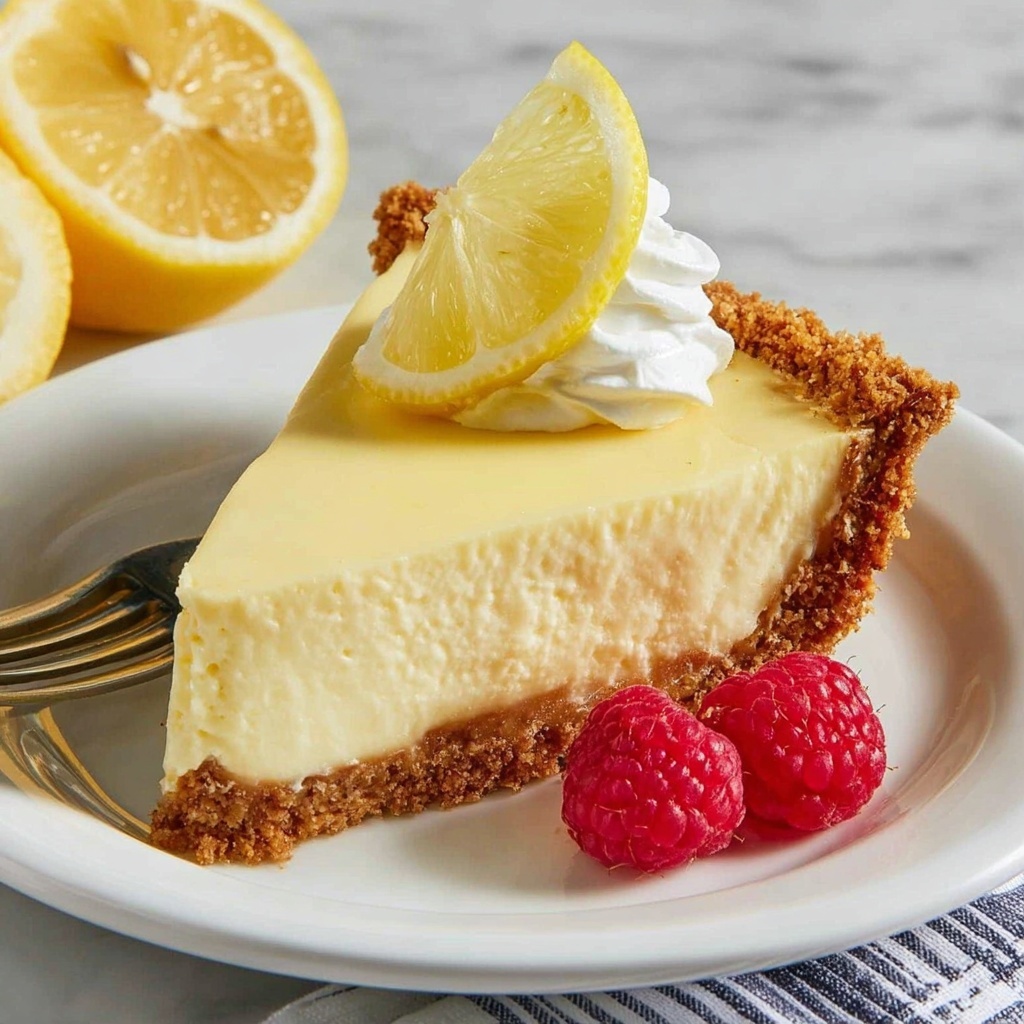 Lemon Icebox Pie Recipe - Recipe Image