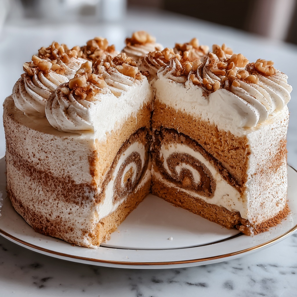 Cinnamon Roll Cake Recipe - Recipe Image