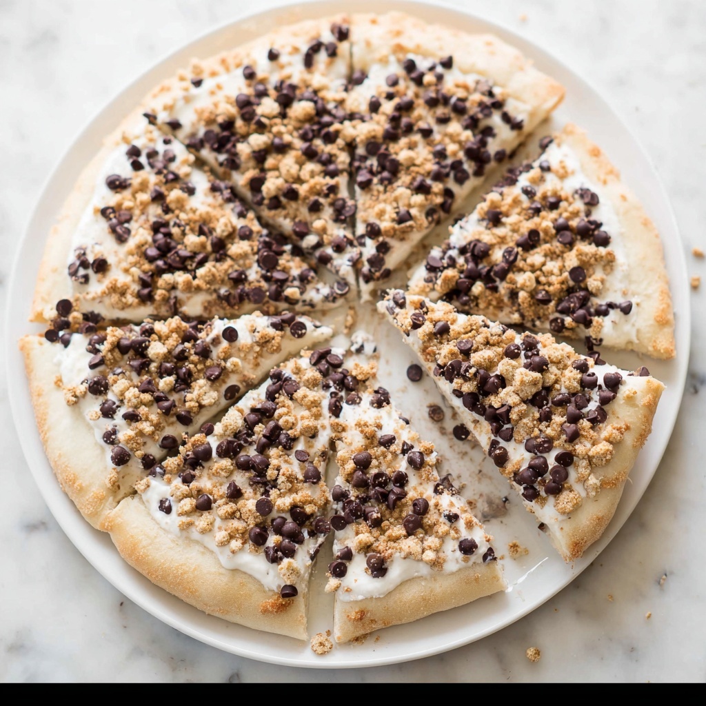 Chocolate Chip Dessert Pizza Recipe - Recipe Image