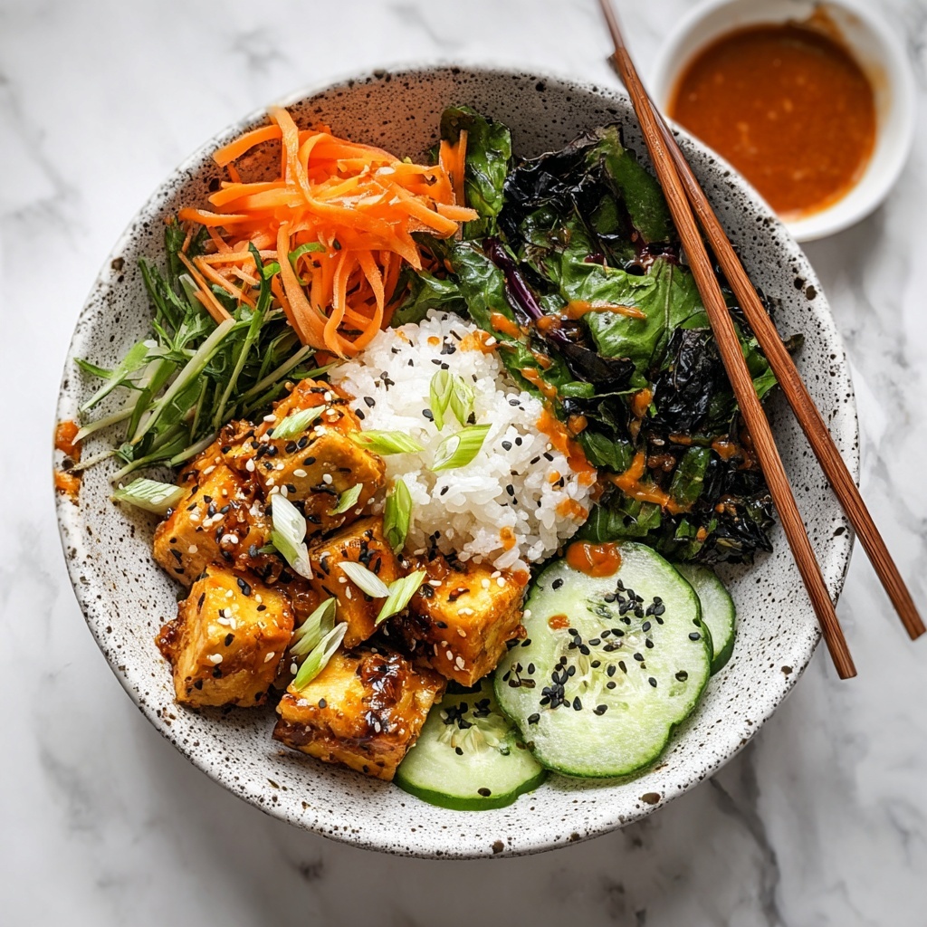 Gochujang Korean Tofu: A Flavorful Vegan Delight Recipe - Recipe Image