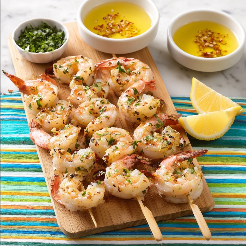 Grilled Garlic Butter Shrimp Recipe - Recipe Image