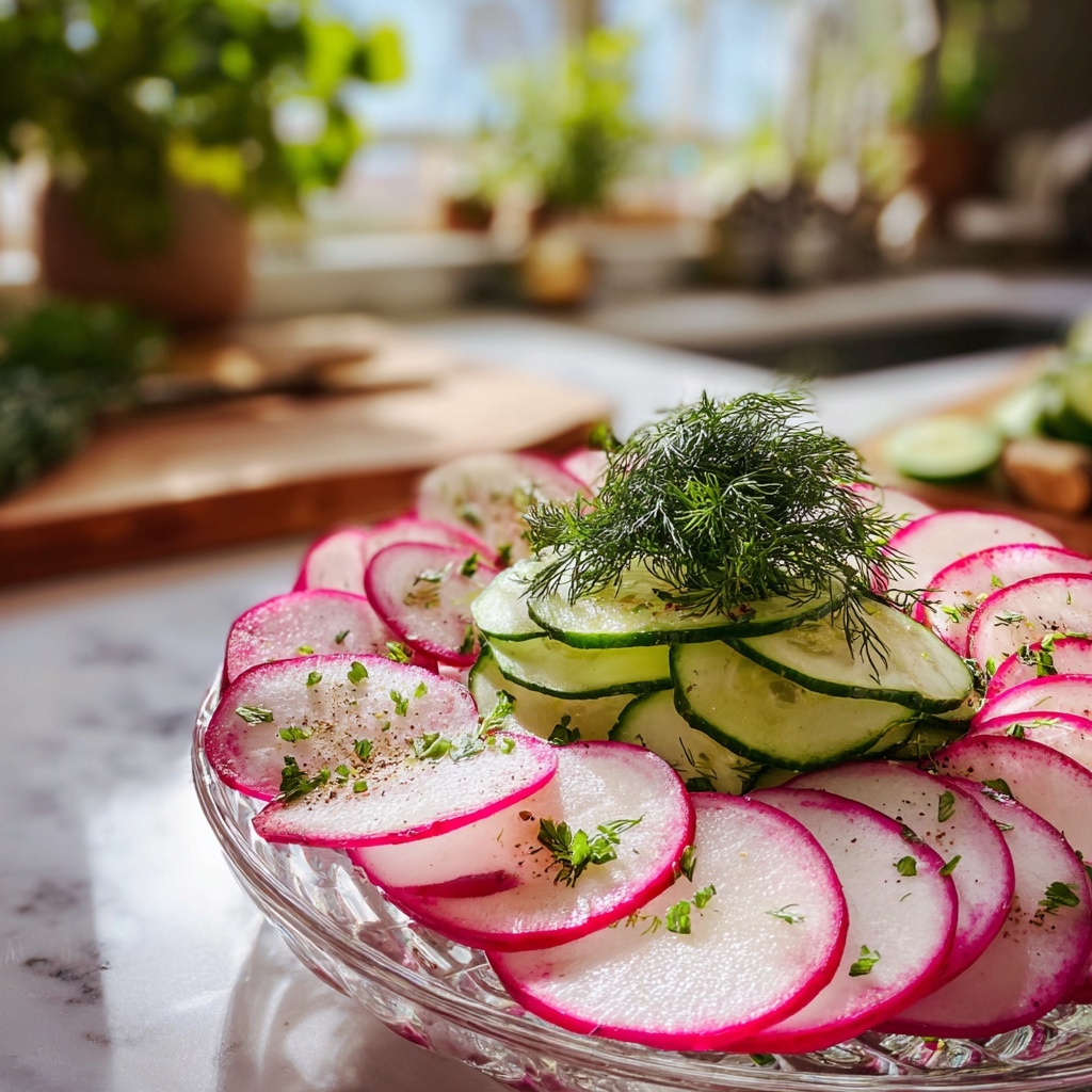 Radish and Cucumber Salad Recipe - Recipe Image