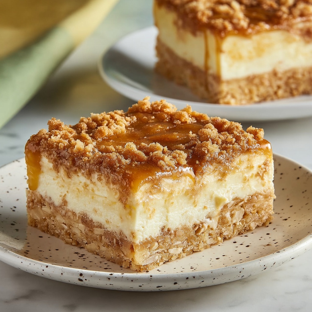 Apple Cheesecake Bars Recipe - Recipe Image