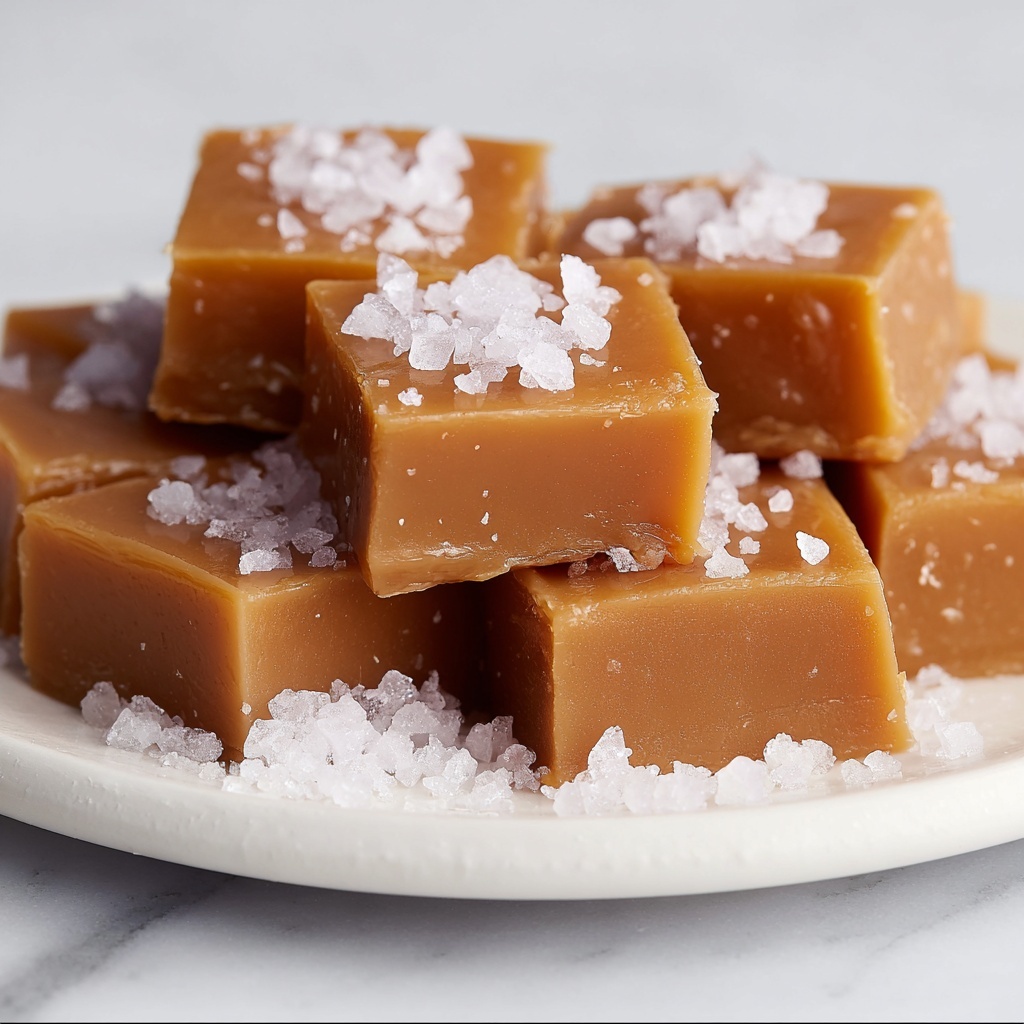 Salted Caramel Fudge Recipe - Recipe Image