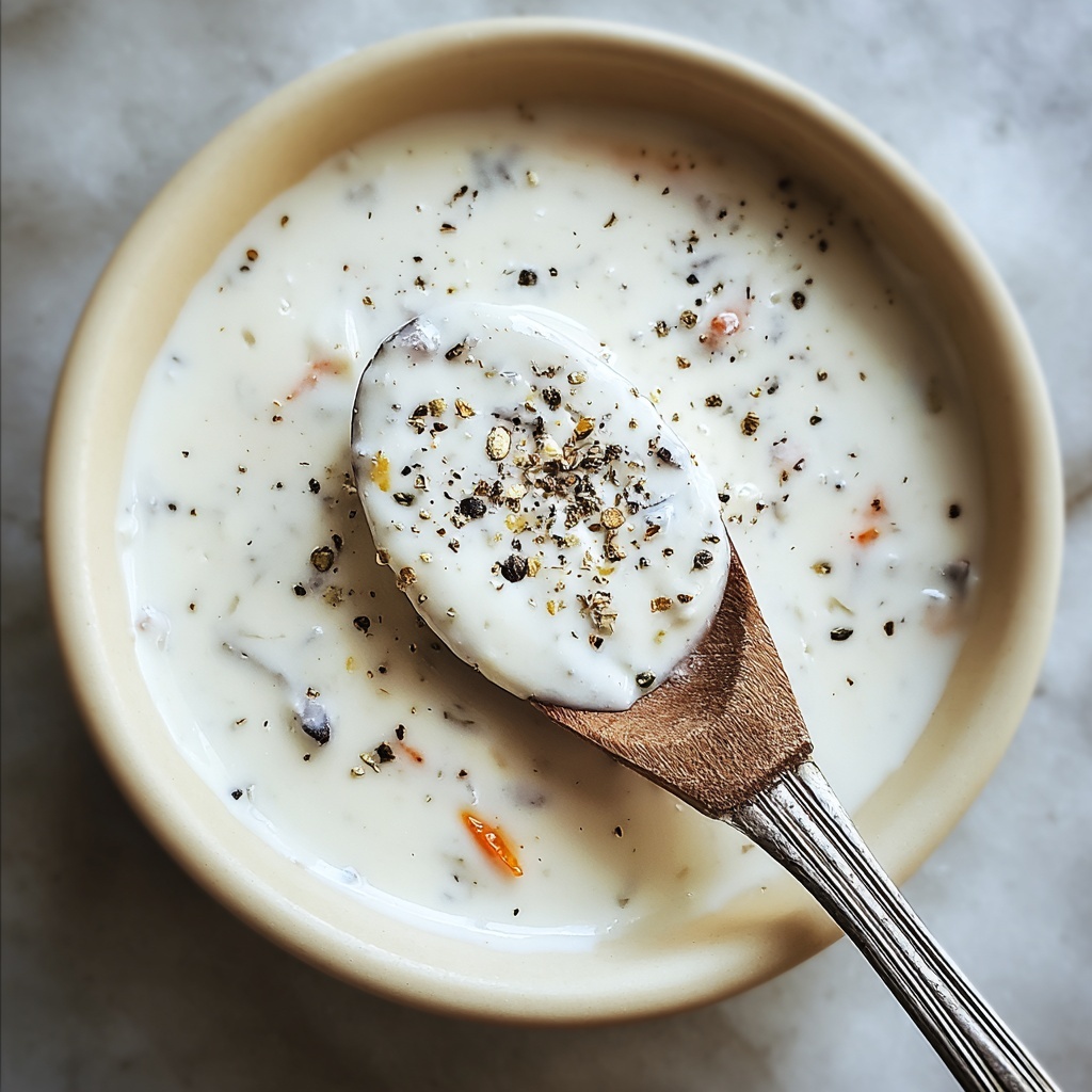 Garlic Cream Sauce for Pizza Recipe - Recipe Image