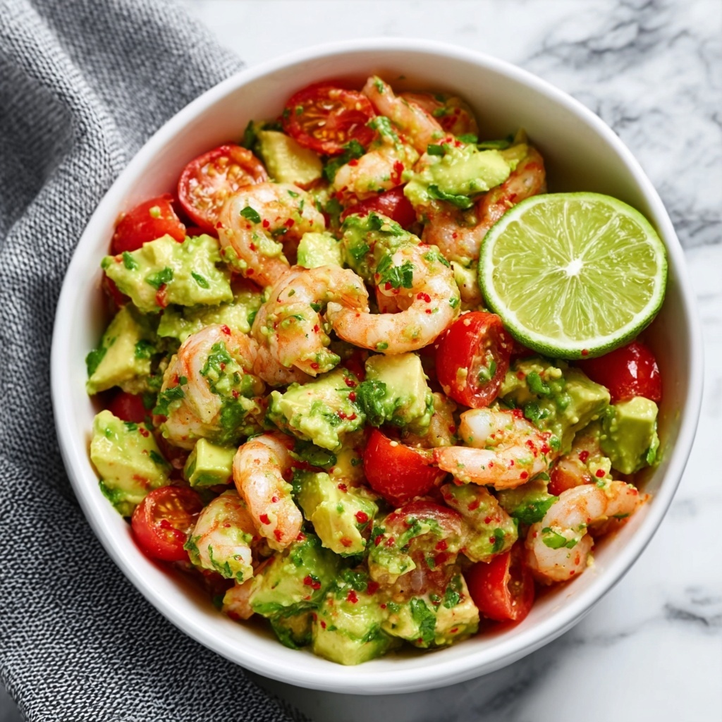 Zesty Lime Shrimp and Avocado Salad Recipe - Recipe Image