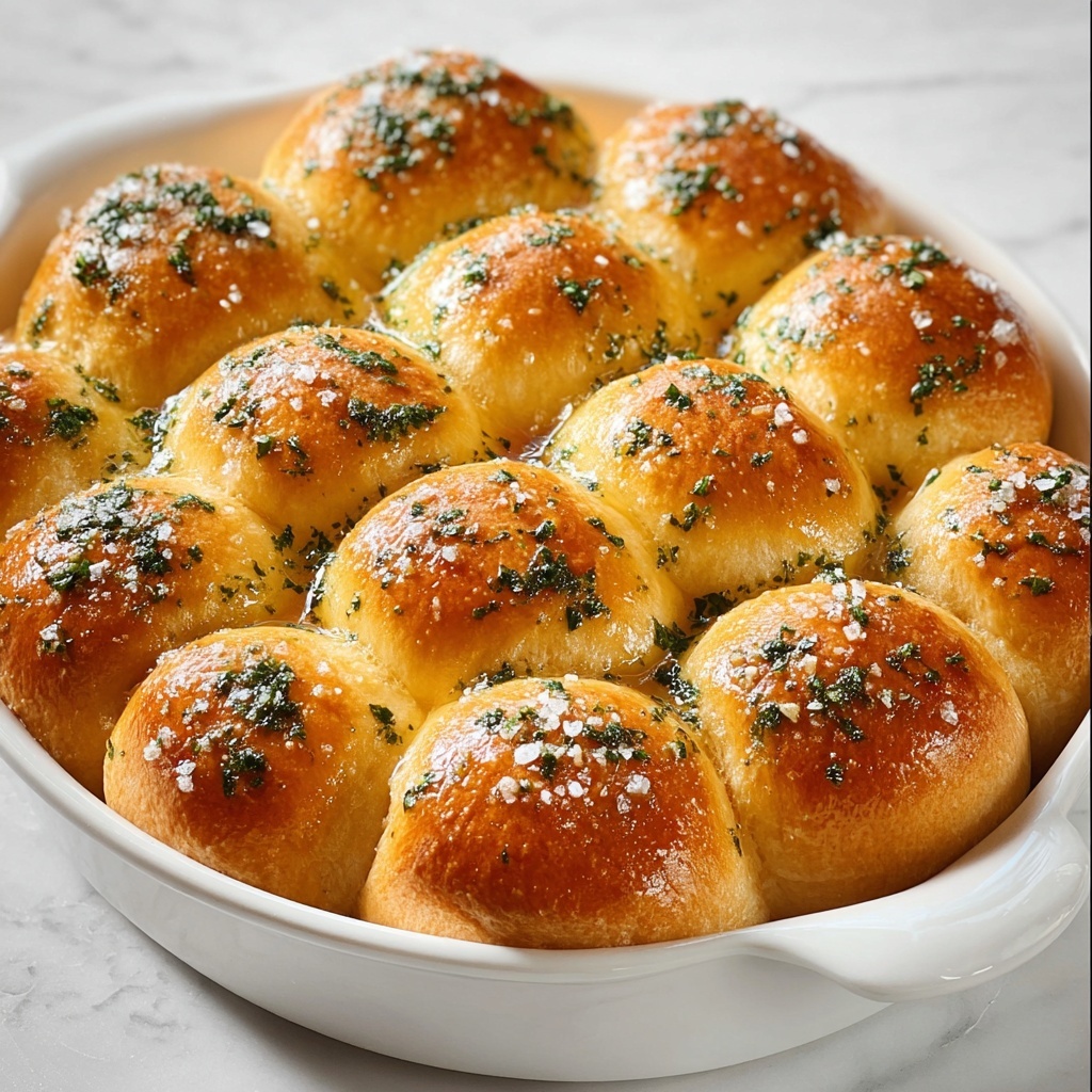 Garlic Butter Dinner Rolls Recipe - Recipe Image