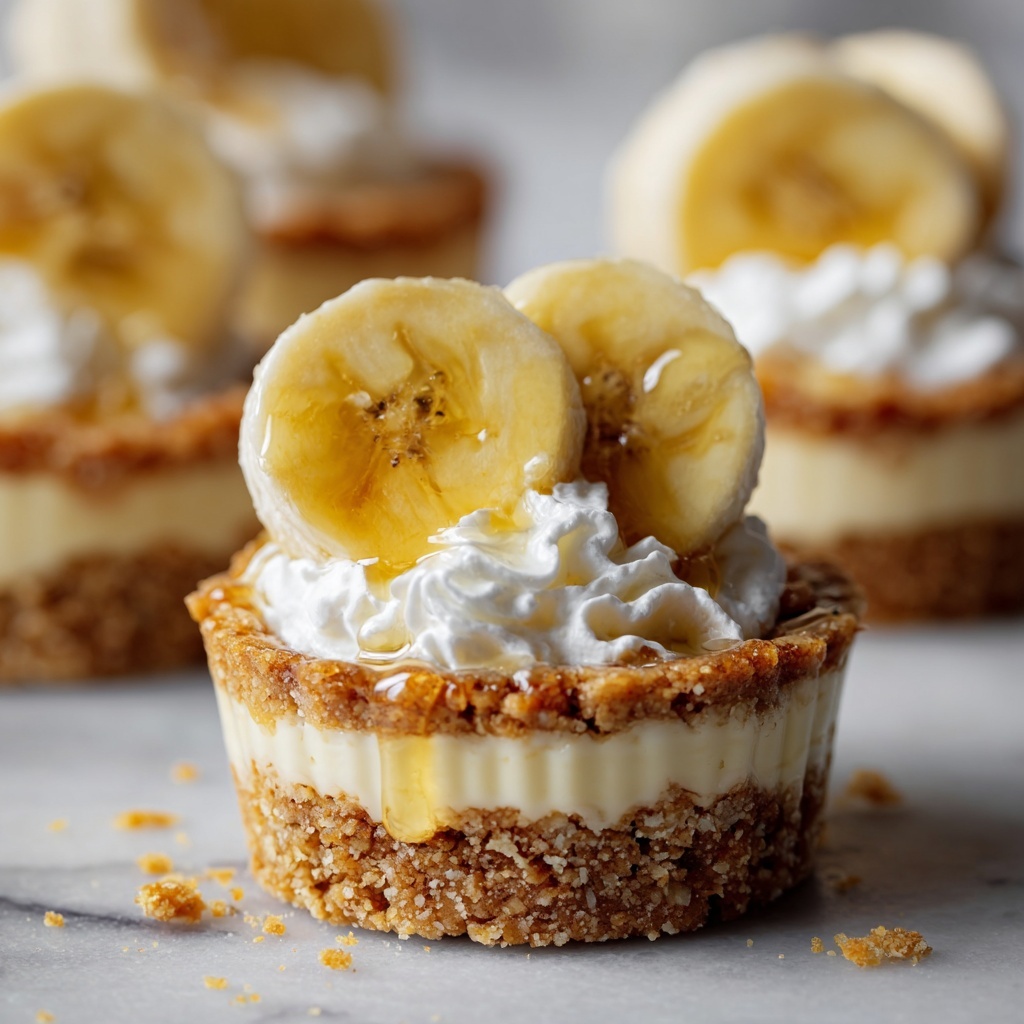 No-Bake Mini Banana Cream Pies Recipe - Recipe Image