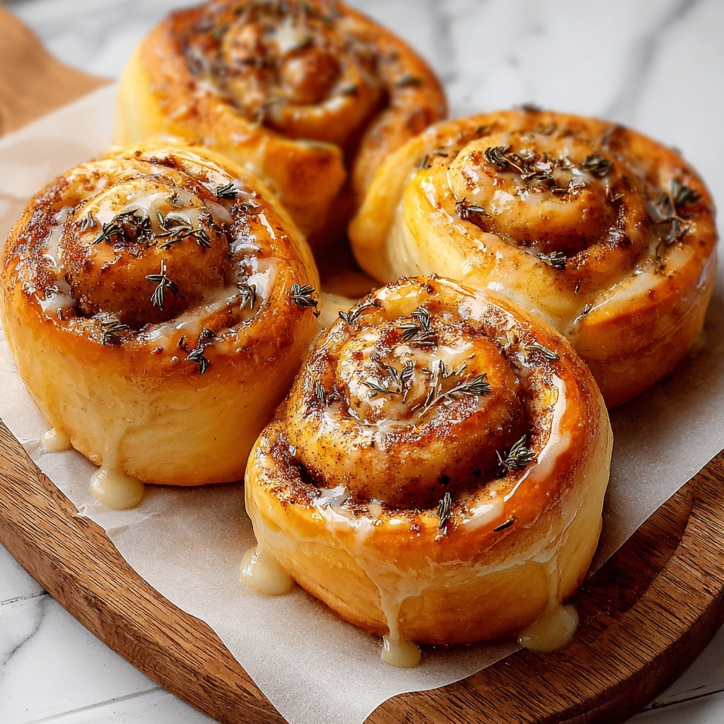 Salted Sage Honey Butter Brioche Rolls Recipe - Recipe Image
