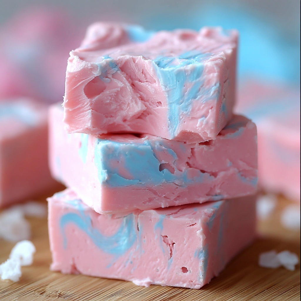 Cotton Candy Fudge Recipe - Recipe Image
