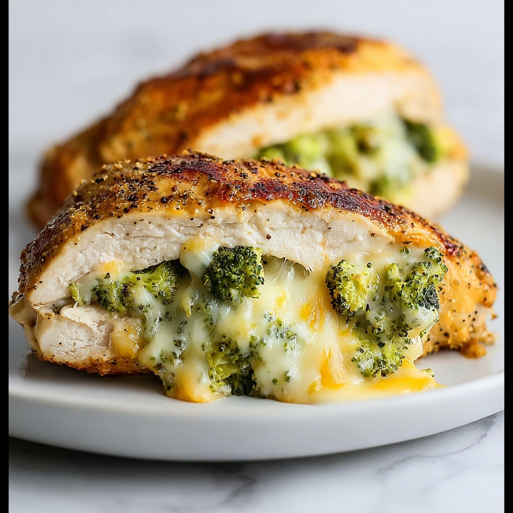 Broccoli Cheddar Stuffed Chicken Breast Recipe - Recipe Image