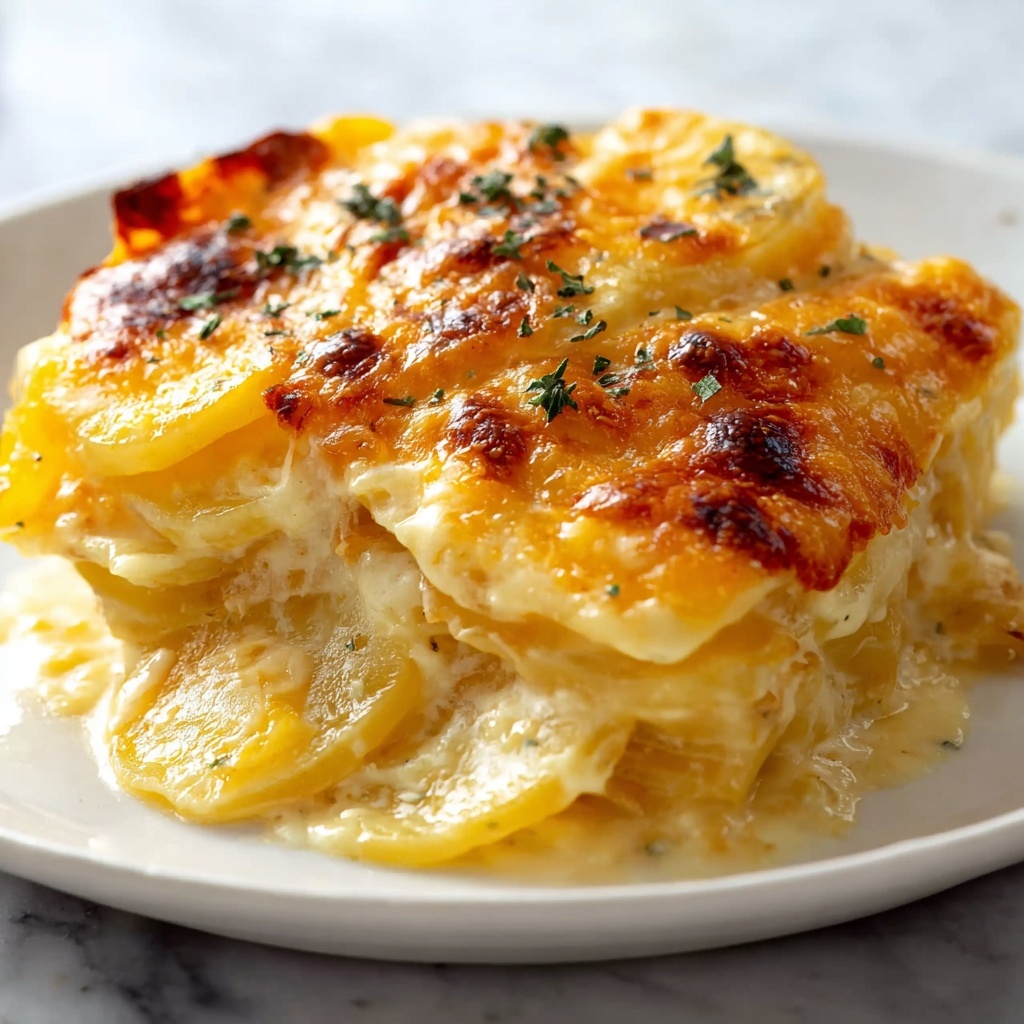 “Creamy Scalloped Potatoes: The Ultimate Comfort Dish” - Recipe Image