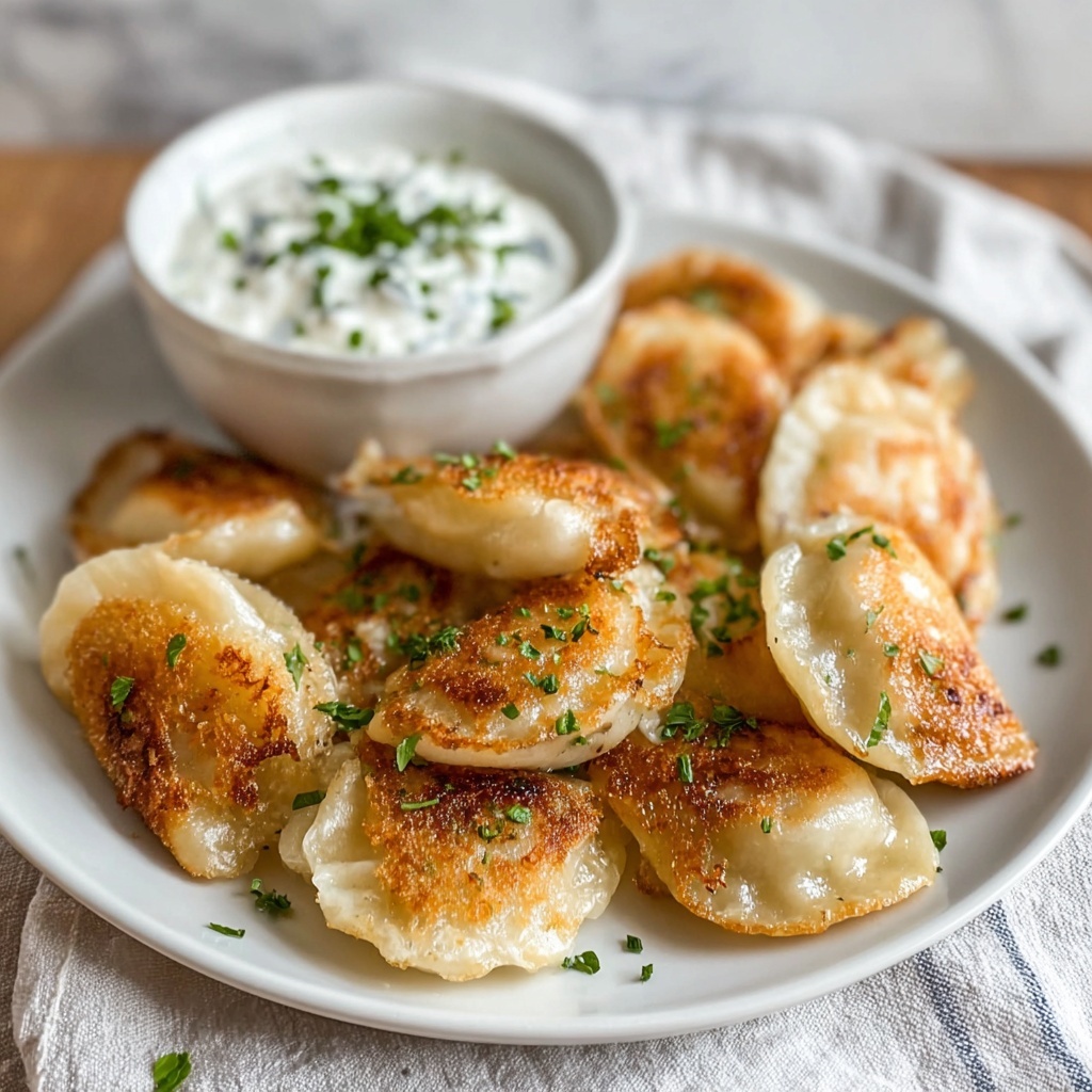Ultimate Creamy Ukrainian Potato Dumplings Bliss - Recipe Image
