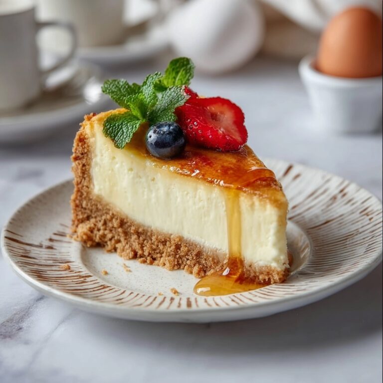 Cottage Cheese & Yogurt Egg Cheesecake