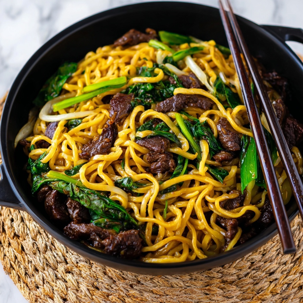 Black Pepper Beef Noodles Recipe - Recipe Image
