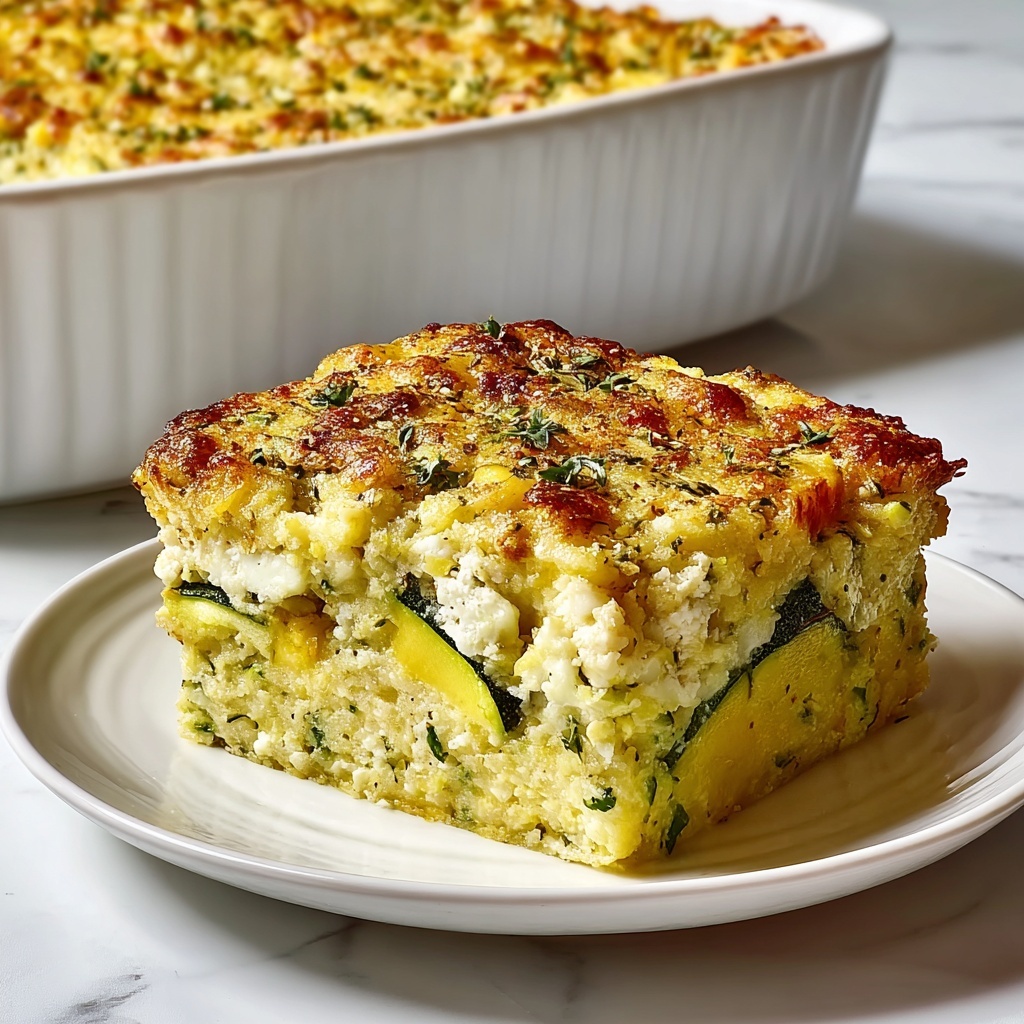 Simple Zucchini Dill Casserole Recipe - Recipe Image